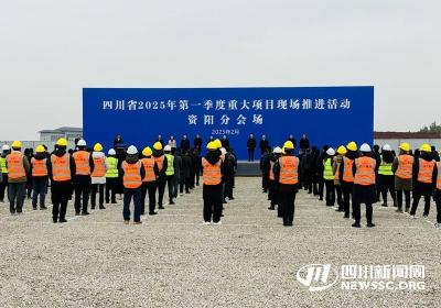 资阳40个重大项目启动建设 总投资115.7亿元