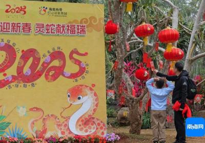 海南热带野生动植物园开展多彩活动“闹”元宵
