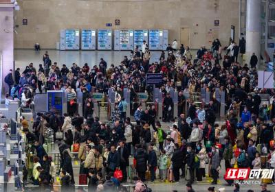 春运广铁集团湖南铁路到发旅客超3000万人次