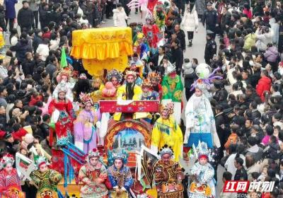 文化中国行·年味非遗丨汨罗“长乐故事会”好戏开场