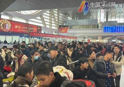 10.7万人次！这是今天的铁路宁波站