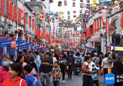 新春走基层丨海口：烟火升腾活力足 市场商超年味浓