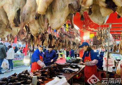 【组图】太热闹了！周末“扫年货” 昆明春博会人气爆棚