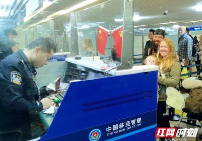 240小时过境免签“满月” 长沙机场口岸这一数据猛增87%