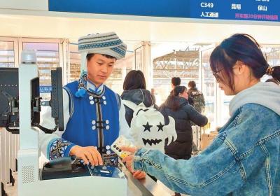 【新春走基层】大理火车站新站房投入使用：回家路更舒适更温暖