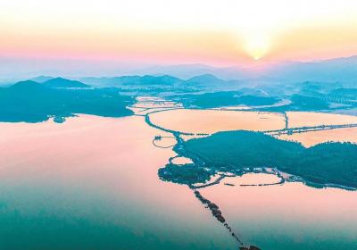 池州平天湖国家湿地公园烟波浩淼