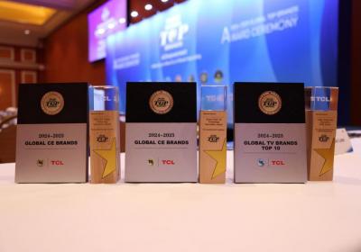 TCL实业荣获CES 2025多项大奖，持续领跑全球消费电子品牌前十