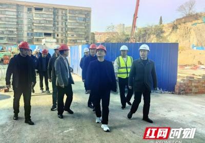 衡山县领导检查住建领域安全生产工作