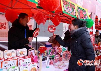 甘肃非遗贺新春年货购物月主会场活动火热开场