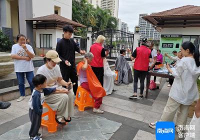 三亚崖州湾科技城开展送温暖进工会驿站、进社区、进工地活动