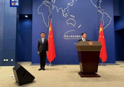 中国外交部新任发言人郭嘉昆亮相