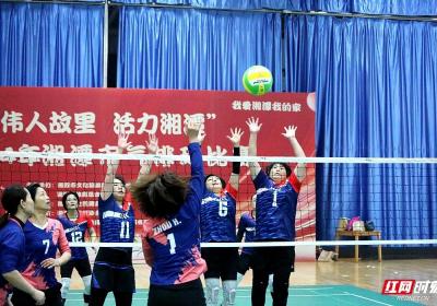组图丨“伟人故里 活力湘潭”2024年湘潭市气排球赛开赛