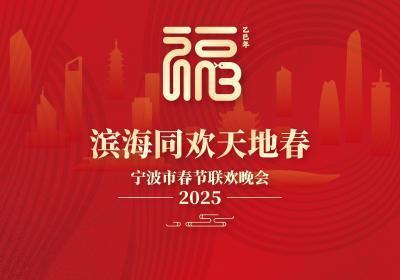 2025年宁波市春节联欢晚会主题、主标识揭晓