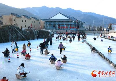 陇拍客|定西岷县：冰雪运动开启美好新一年