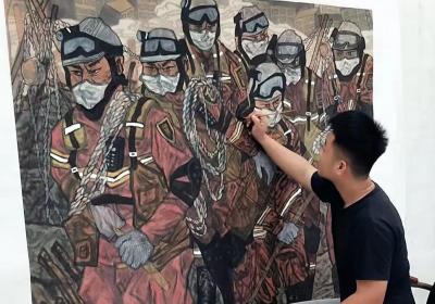 自贸港的年轻人 | 美术老师林道诚：用画笔记录“美丽万宁”