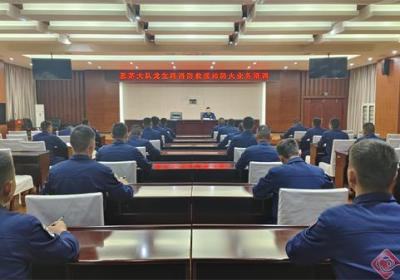 普洱思茅消防大队持续推进“防消联勤”工作 筑牢“联勤”安全线