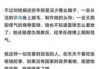 不能仅仅取消她的演出，还应该追究她的法律责任
