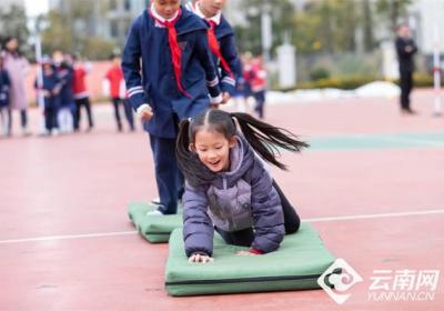 云师大附小巫家坝学校举办第2届田径运动会