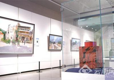 “风从红河来——红河州书法美术摄影工艺作品联展”在云南文学艺术馆持续展出