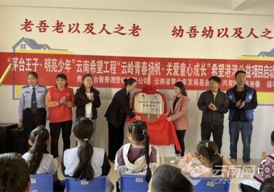 云南希望工程“希望港湾”项目落地开花 “童伴妈妈”用心呵护留守儿童成长