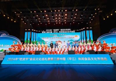 2024年“美食盛宴”：第三届中国平江休闲食品文化节开幕