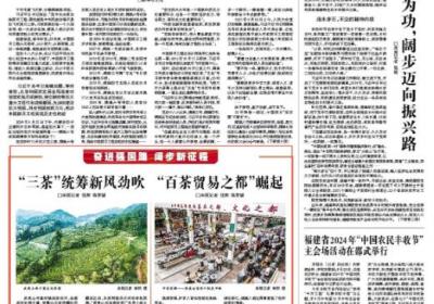 筑梦山海：“三茶”统筹新风劲吹 “百茶贸易之都”崛起