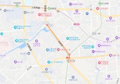 注意！近期昆明市中心这些道路夜间半封闭施工→