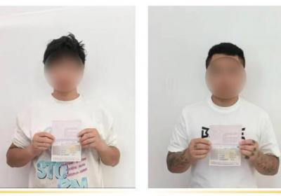 俩男子反向骗取电诈分子1800元被拘 警方：切不可以身试法