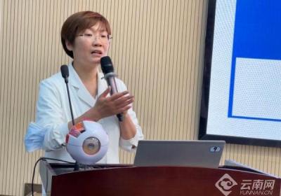 昆明红云小学“开学第一课”眼科专家教孩子科学用眼