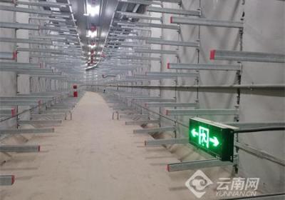 昆明飞虎大道地下综合管廊通过阶段性竣工验收