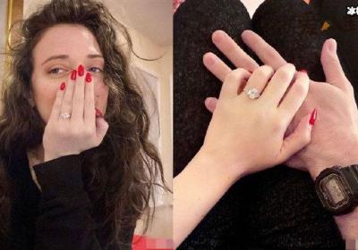 破产姐妹Max扮演者订婚, 凯特·戴琳斯未婚夫是谁2人热吻照曝光