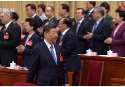 独家视频丨十四届全国人大二次会议举行第二次全体会议 习近平等党和国家领导人出席